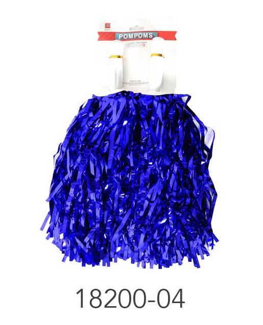 Metallic Pom Pom (Blue) image 0