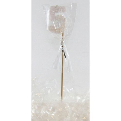 CANDLE PEARL GLITTER LONG STICK #5 image 0
