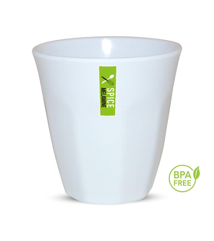 White Melamine Tumbler-260ML image 0