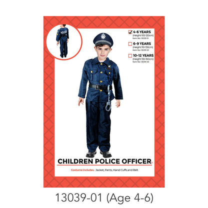 Children Police Costume 4-6 years image 0