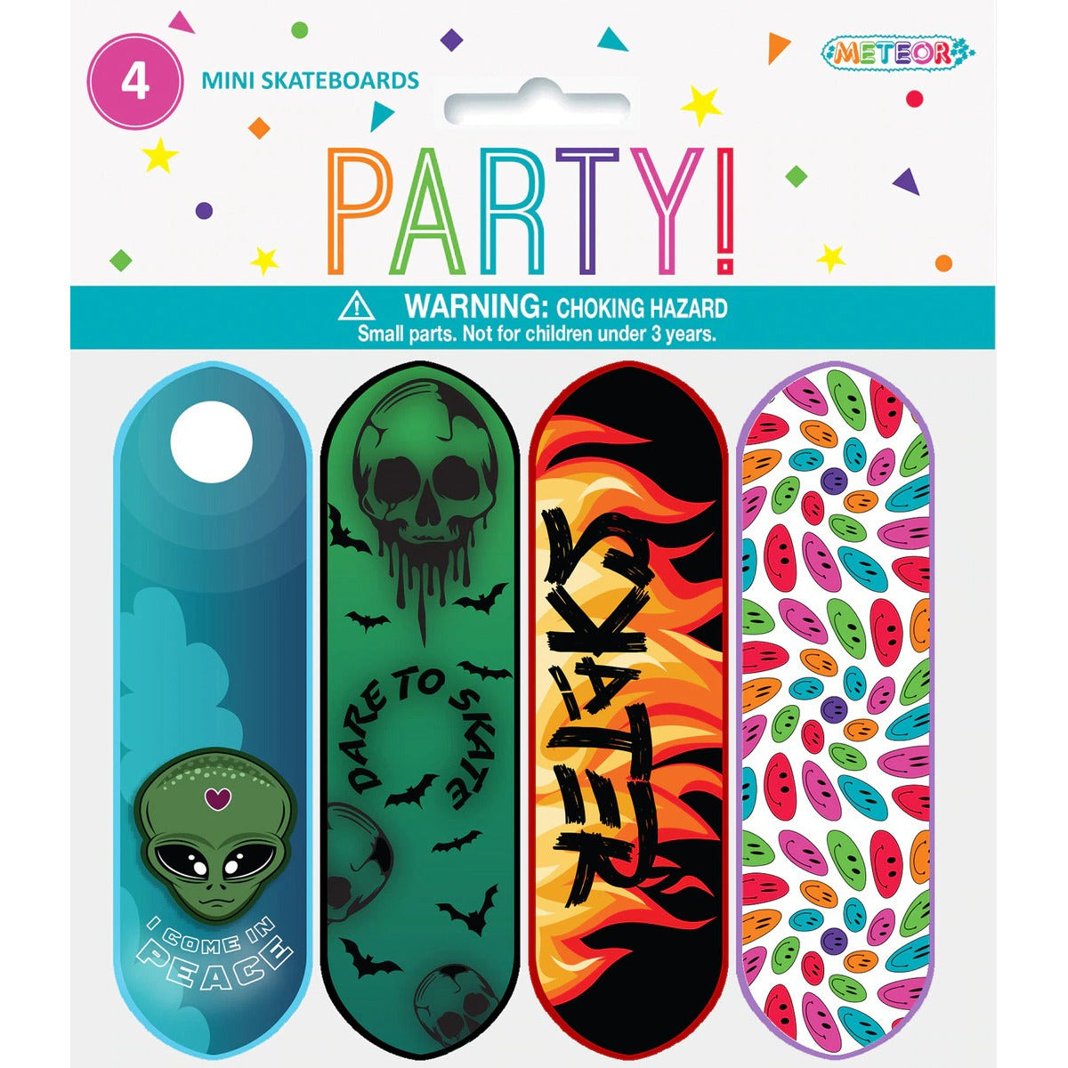 4 MINI SKATEBOARDS image 0