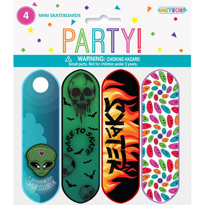4 MINI SKATEBOARDS image 0