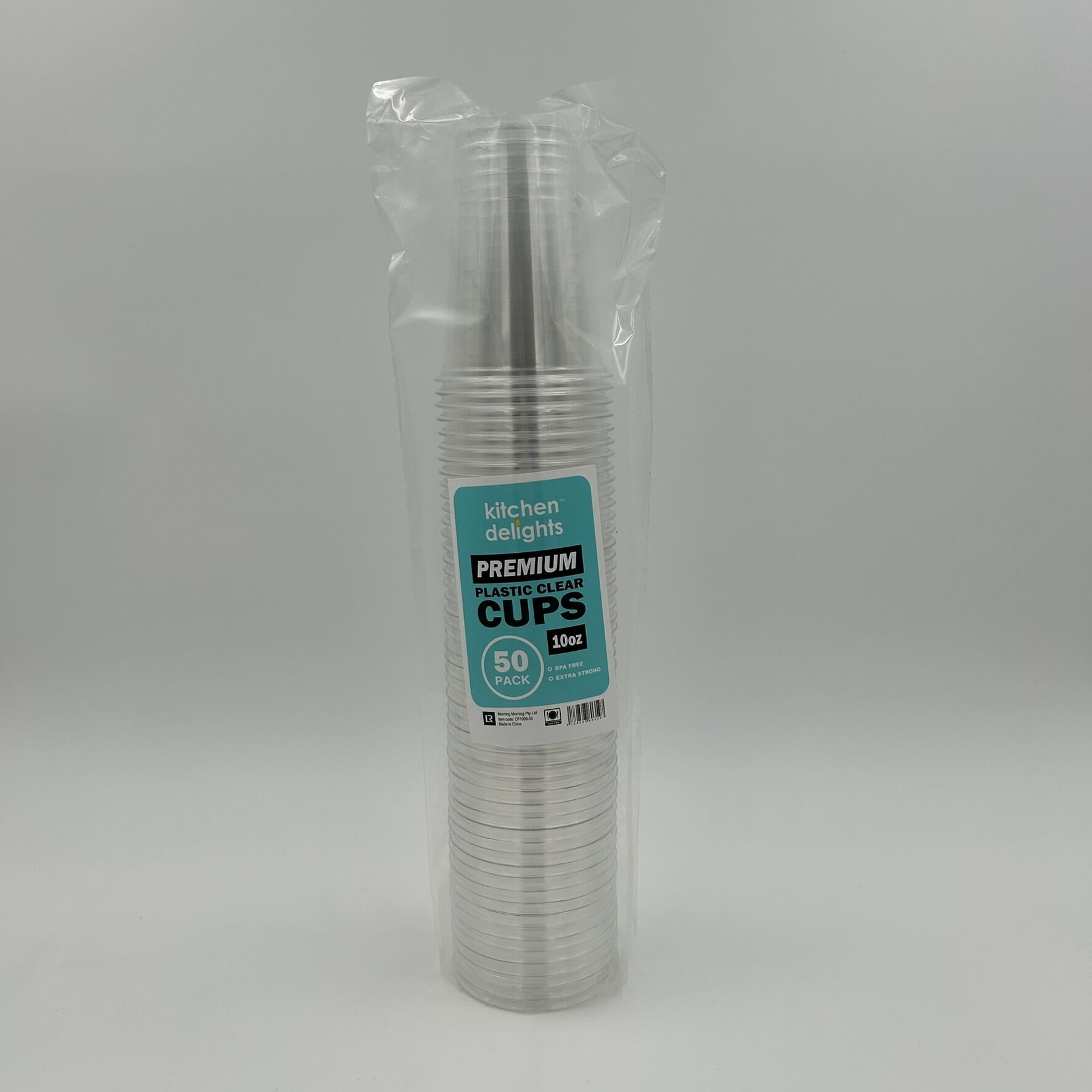 Clear Plastic 10oz cup 50pk image 0