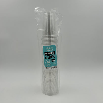 Clear Plastic 10oz cup 50pk image 0