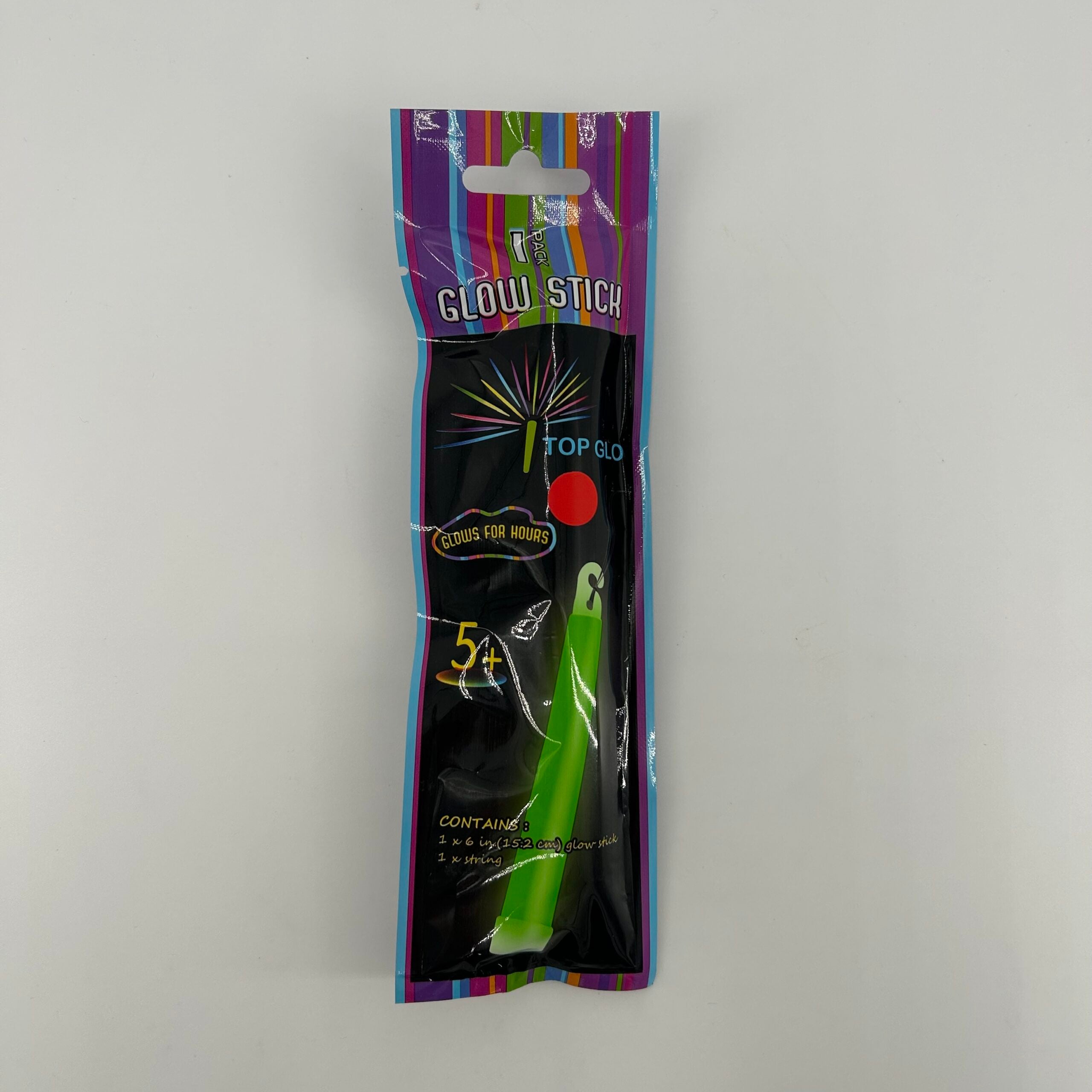 Glowstick 6" on String 1pc image 0