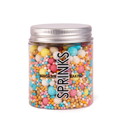 PASTEL & GOLD BUBBLE BUBBLE (75g) Sprinkles image 0