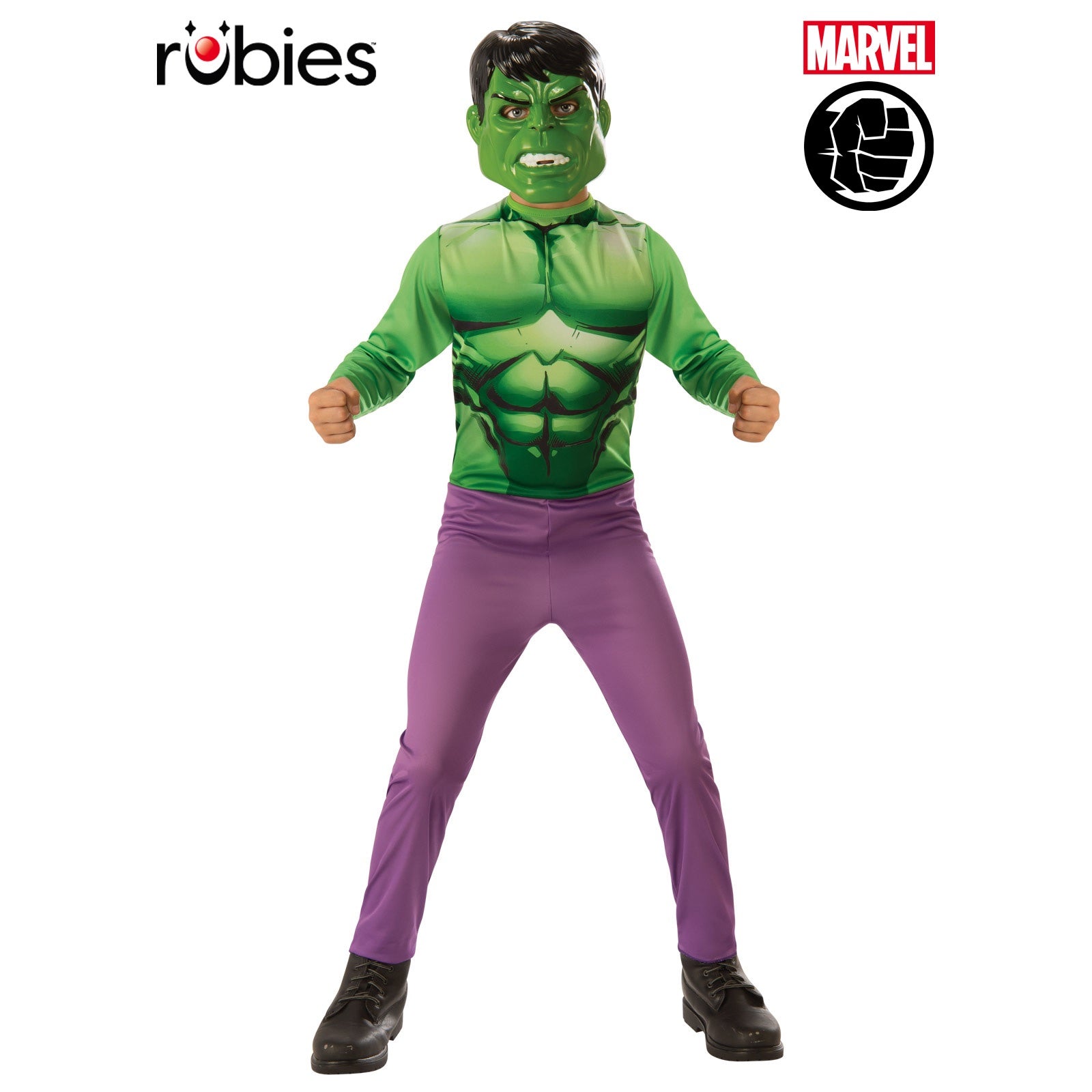 Hulk Kids Costume. 3-5 years image 0