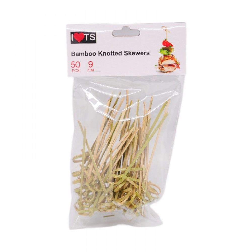Knotted Skewers 9cm 50pk image 0