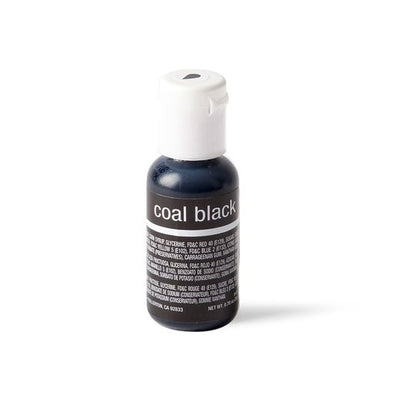 Chefmaster Liqua-Gel Coal Black 0.7oz/20ml image 0