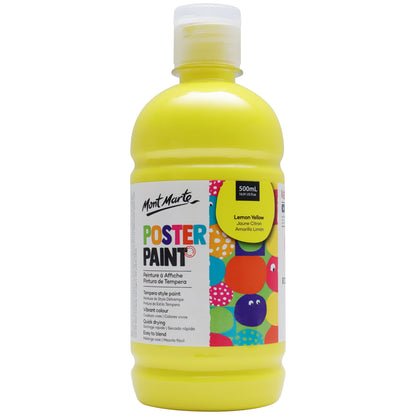 Poster Paint 500ml - Lemon Yellow image 0