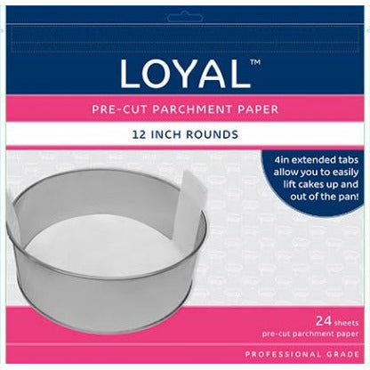 Pre-Cut Parchment Paper Round 12" (6pk) image 0