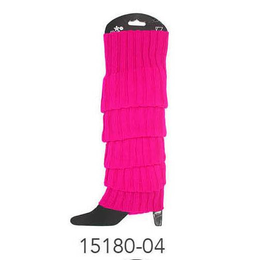 Plain Leg Warmer (Chunky Knit) (Hot Pink) image 0