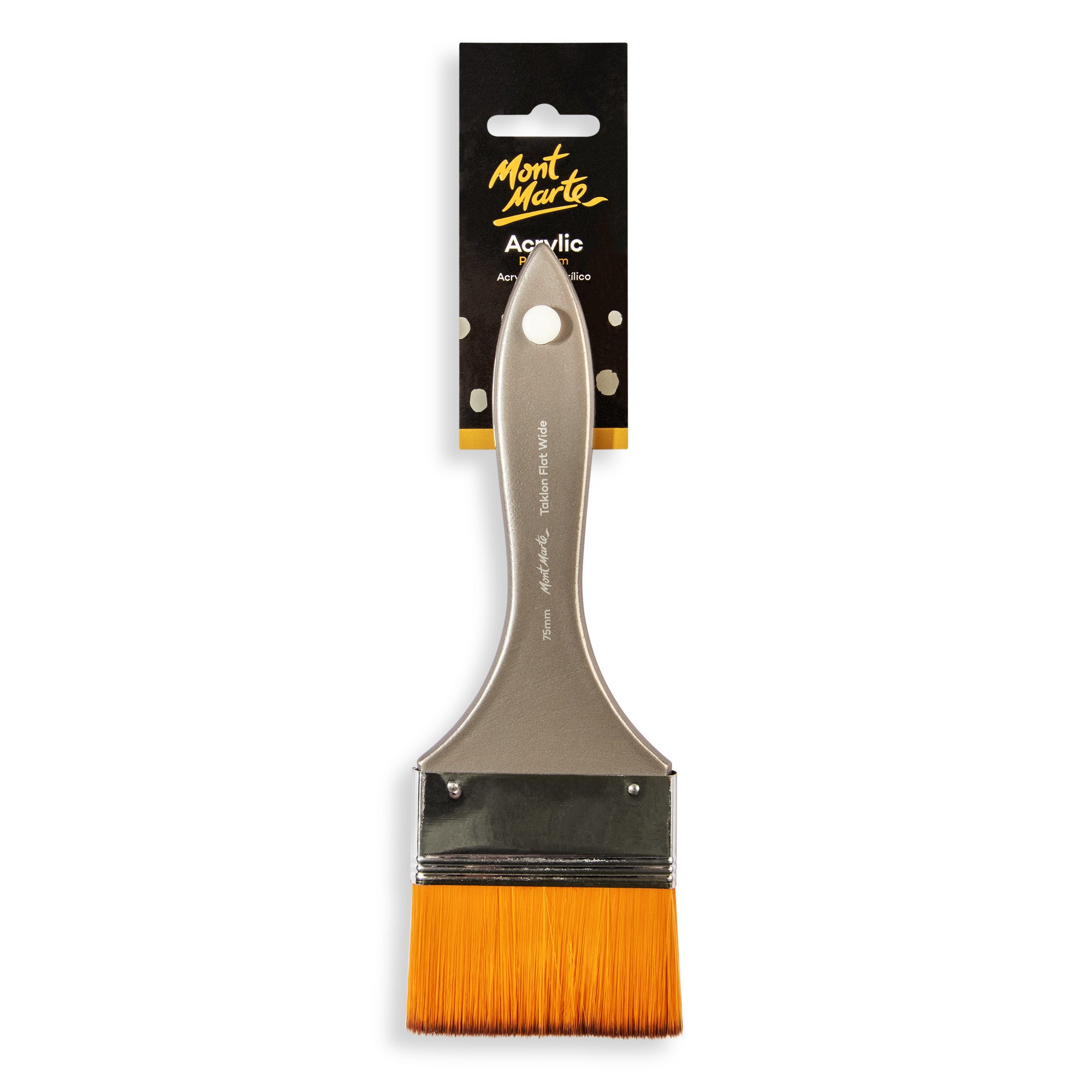 Artist Brush Taklon Flat Wide 75mm image 0