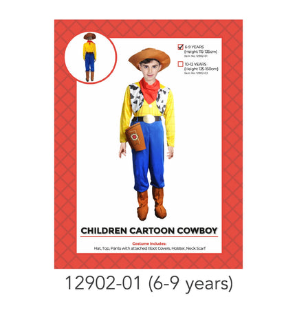 Children Toy Cowboy Costume (6-9 years)