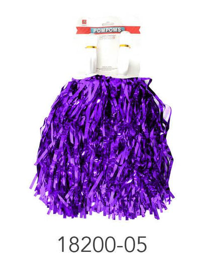 Metallic Pom Pom (Purple) image 0