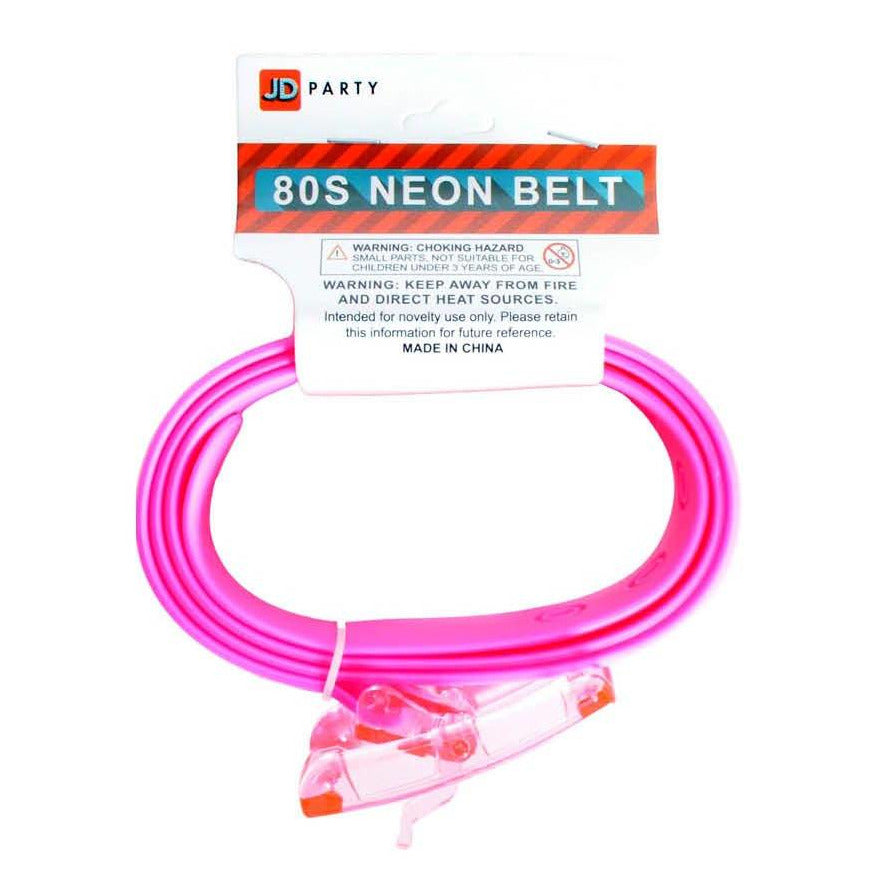 80s Neon Belt Hot pink image 0