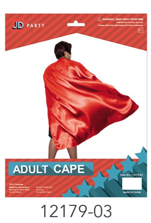 Long Cape (Red) image 0