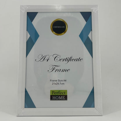 Award A4 Certificate Frame - White image 0