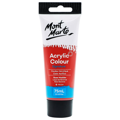 Acrylic Colour Paint 75ml - Rose Madder image 0