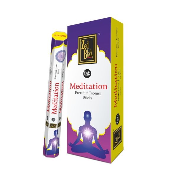 Zed Black Fab Meditation Hexa 20 Sticks image 0