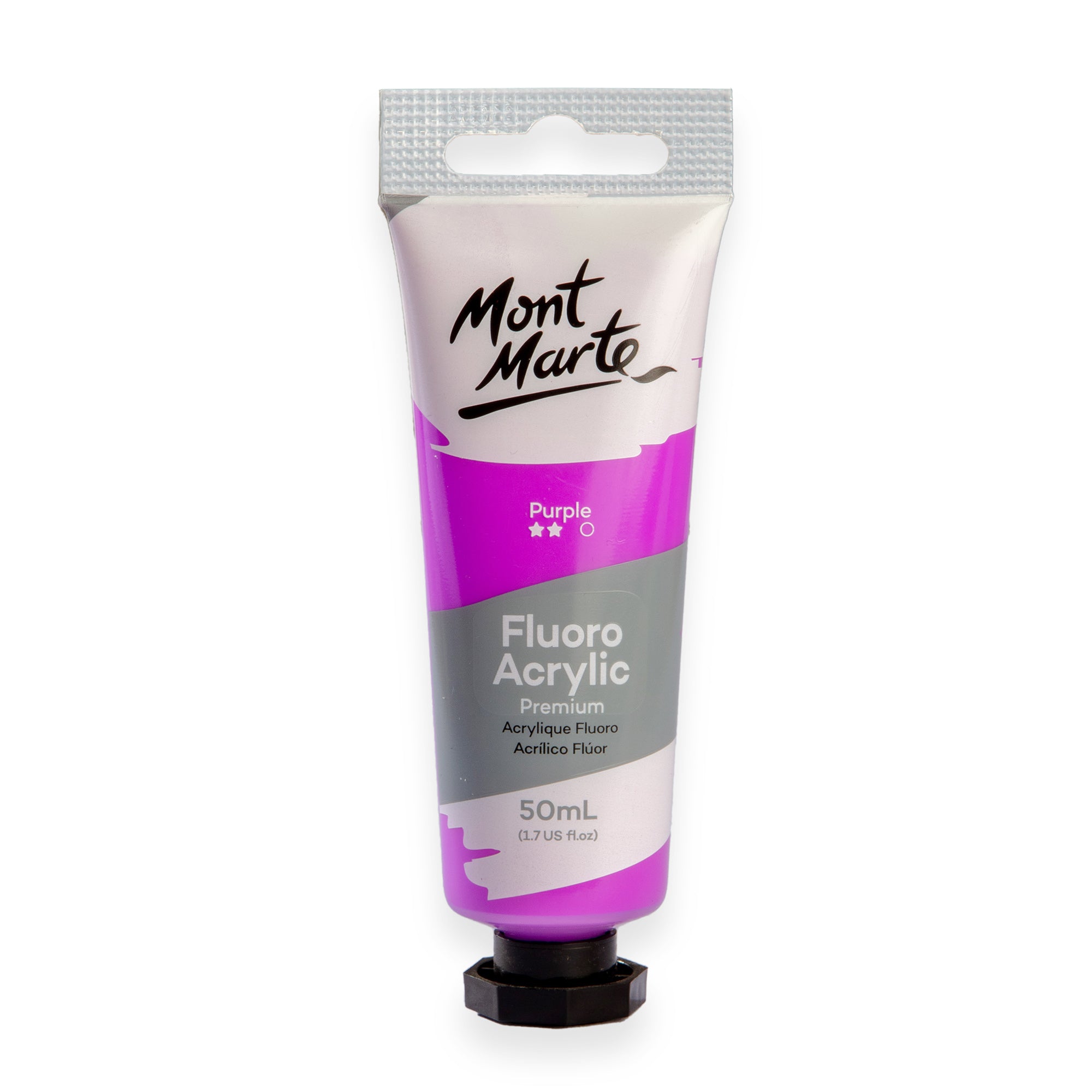 Fluoro Acrylic Paint 50ml - Purple image 0