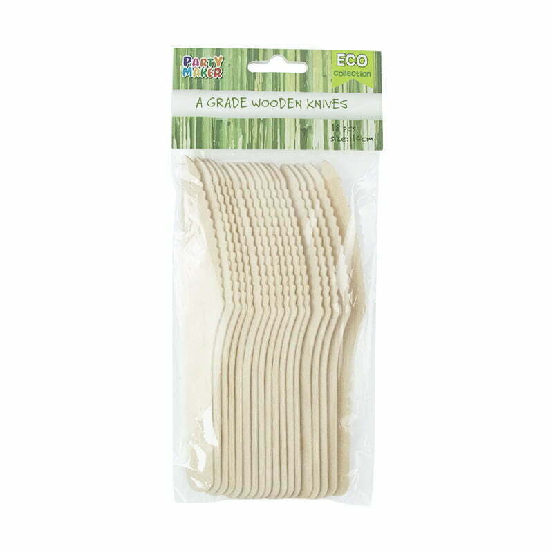 Wooden Knives 18pk image 0