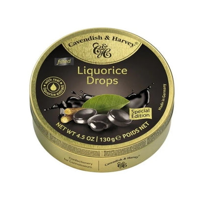 Cavendish & Harvey Liquorice Drops 130g image 0