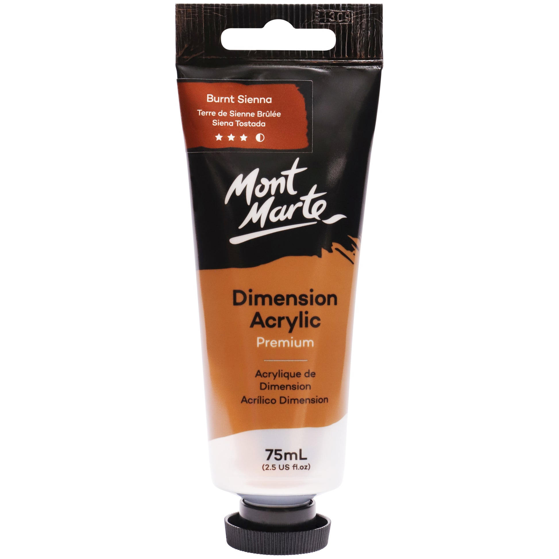 Dimension Acrylic 75mls - Burnt Sienna image 0