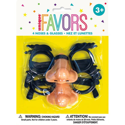 4 NOSES AND GLASSES image 0