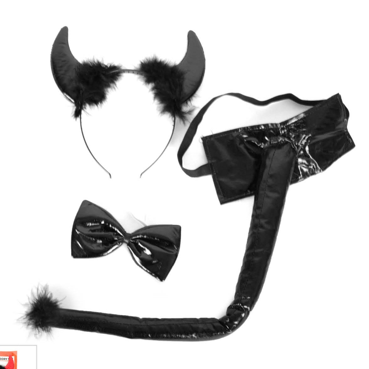 Deluxe Animal 3pcs Set (Devil Black) image 0