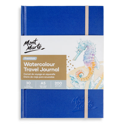 Watercolour Travel Journal A5 image 0
