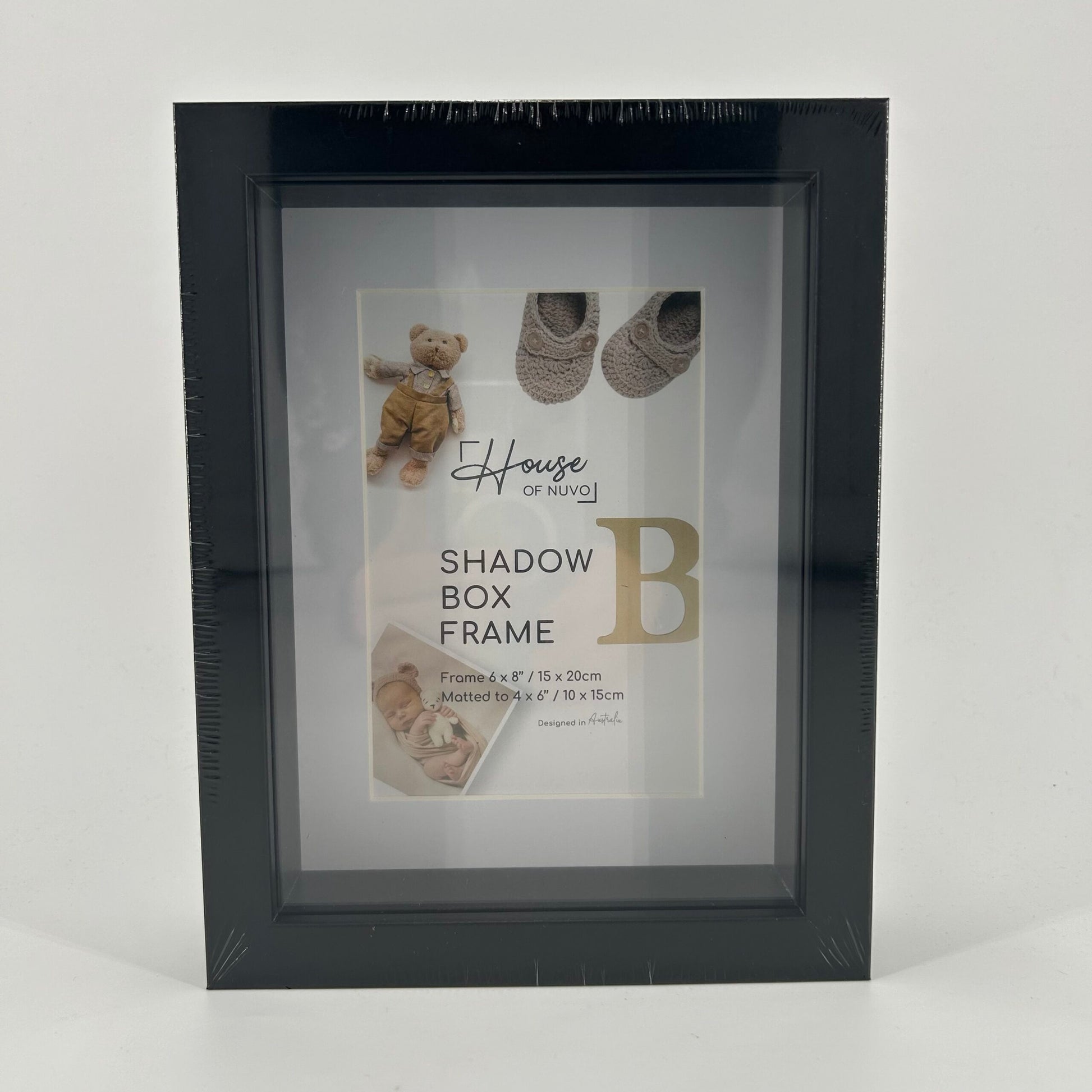 ShadowBox 6x8 Inch Black (4x6 Inch Matted) image 0