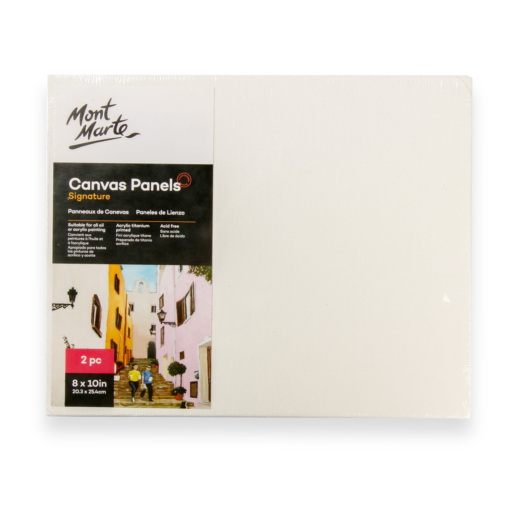 Canvas Panels Pack 2 20.4x25.4cm image 0