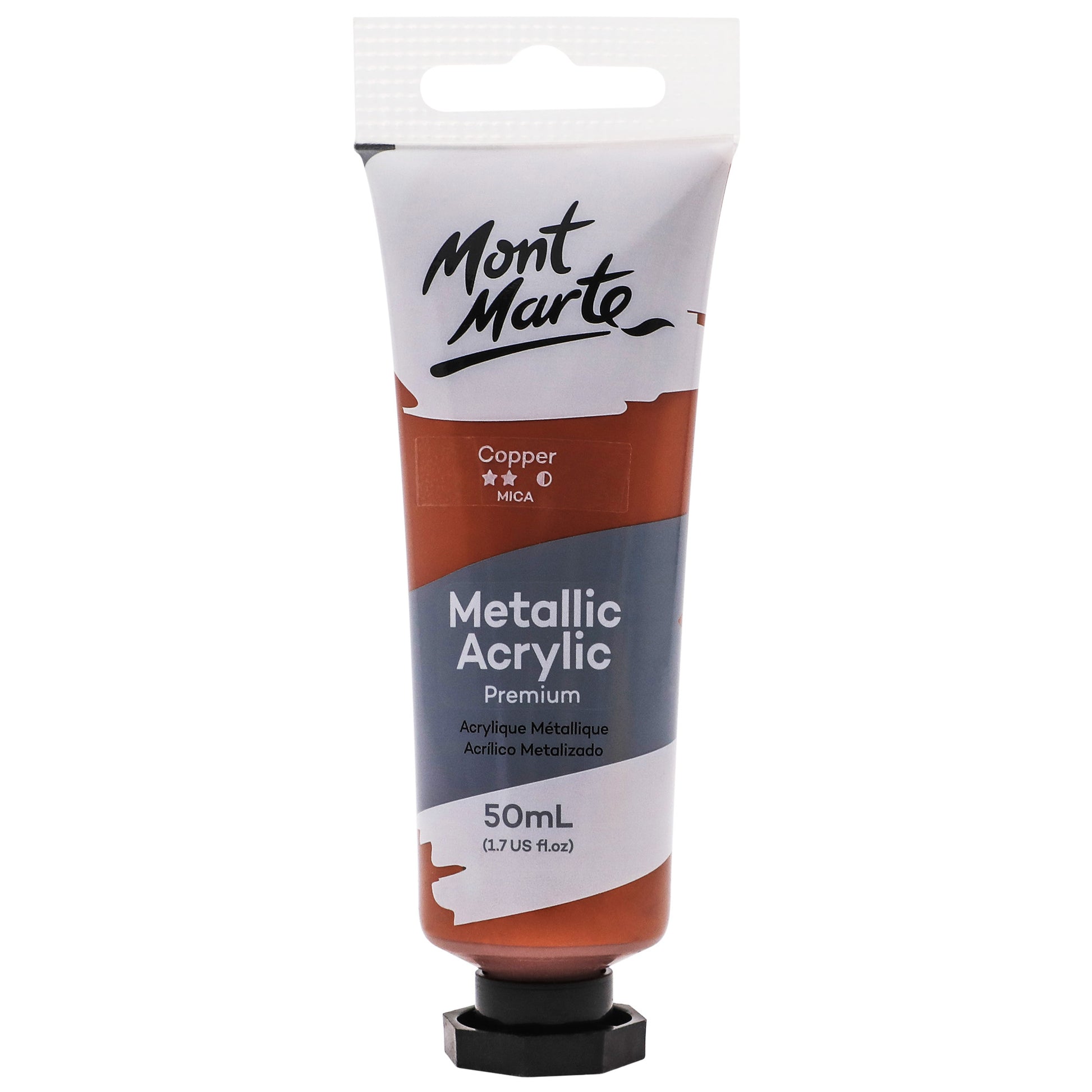 Metallic Acrylic Paint 50ml - Copper image 0