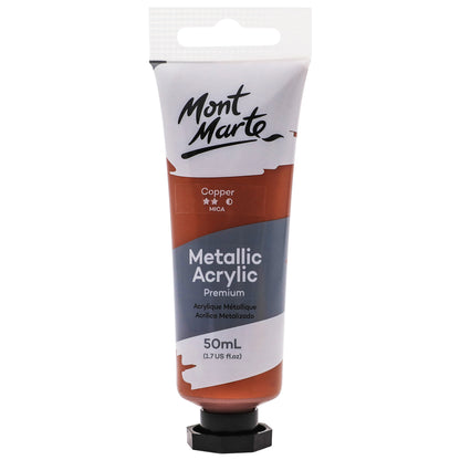 Metallic Acrylic Paint 50ml - Copper image 0