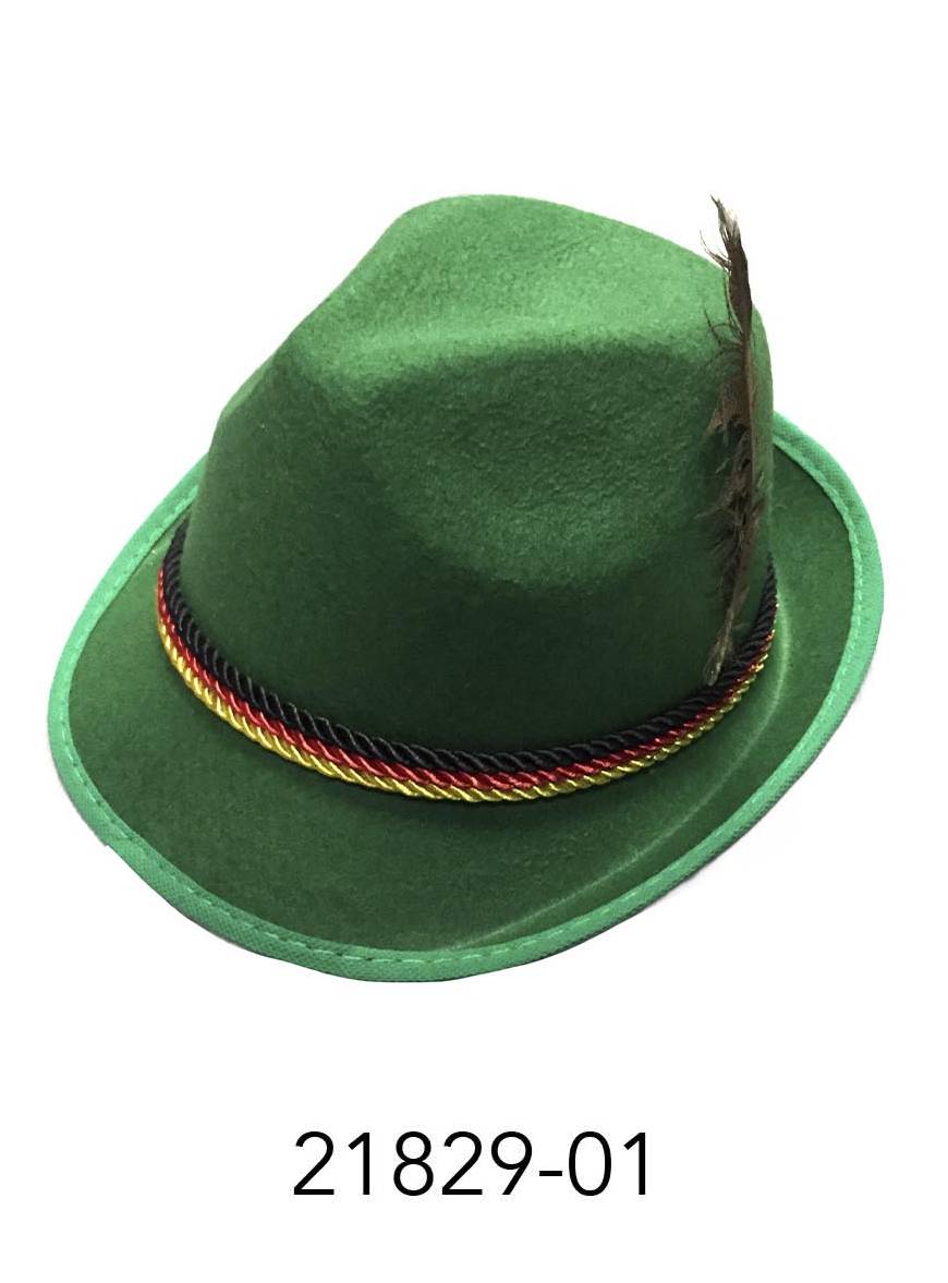 German Trilby Hat (Green) image 0