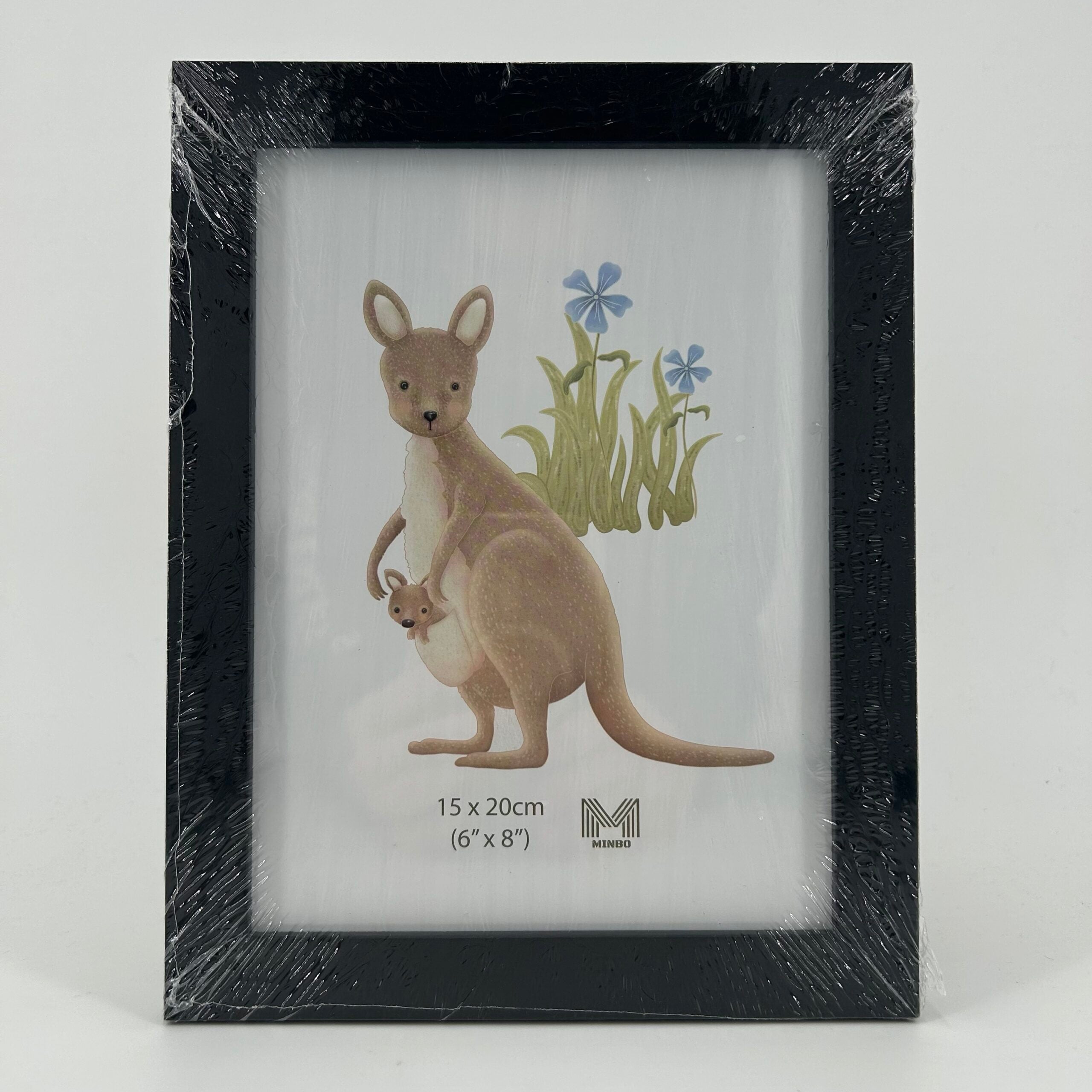 6x8 Inch Black Photo Frame image 0