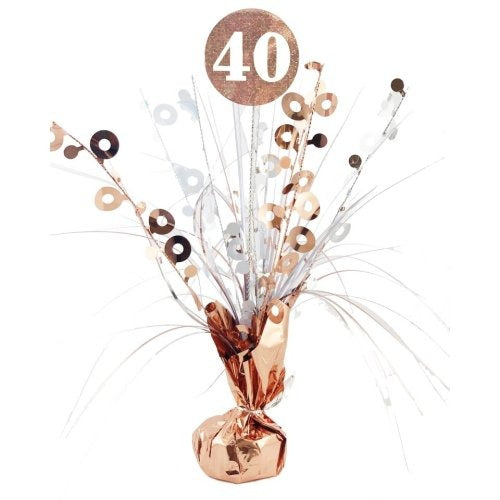 Rose Gold & White Centrepiece Weight #40 image 0