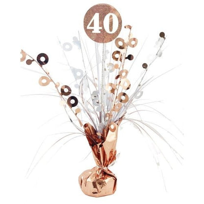 Rose Gold & White Centrepiece Weight #40 image 0