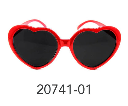 Party Glasses (Red heart) image 0