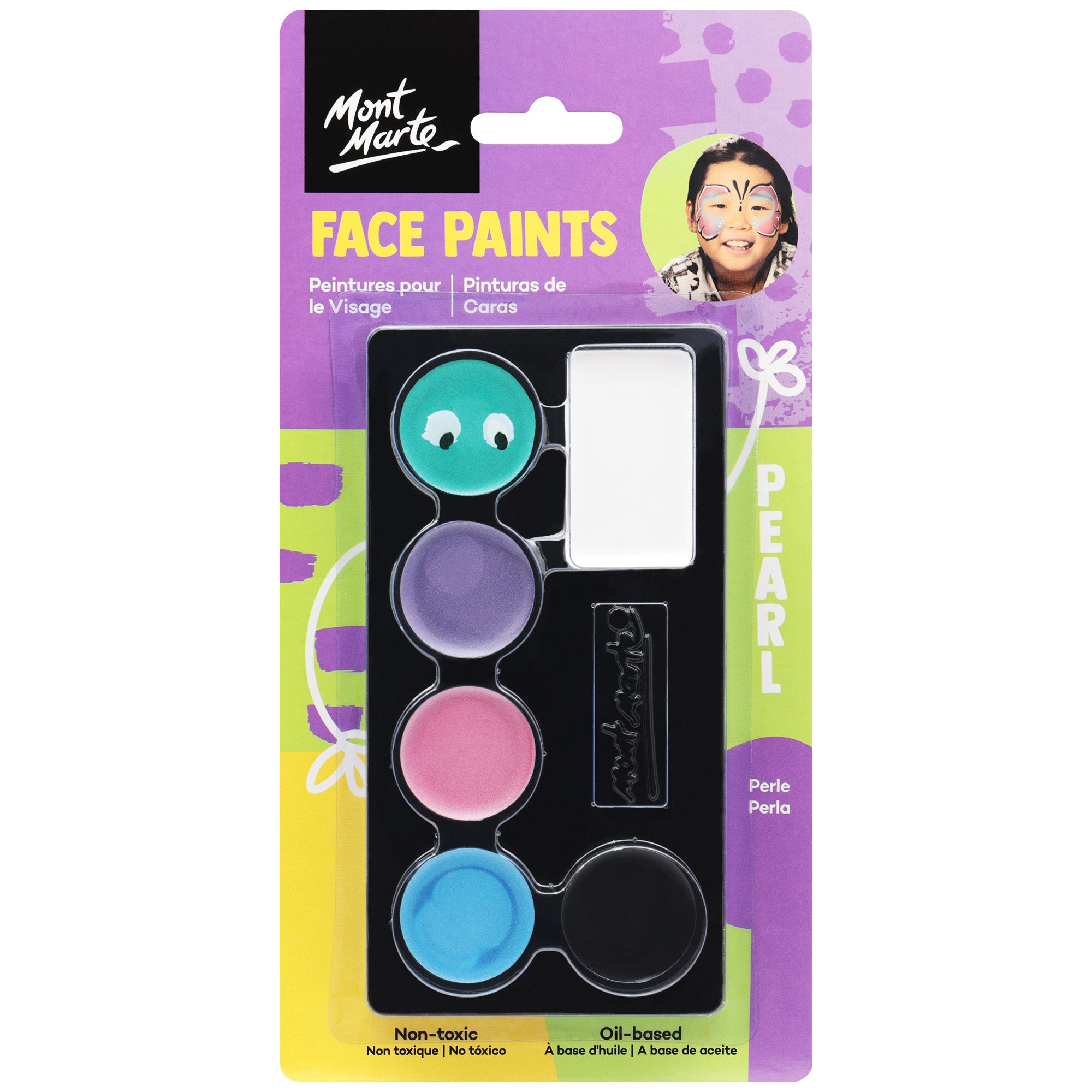 Kids Face Painting Set - Pearl image 0