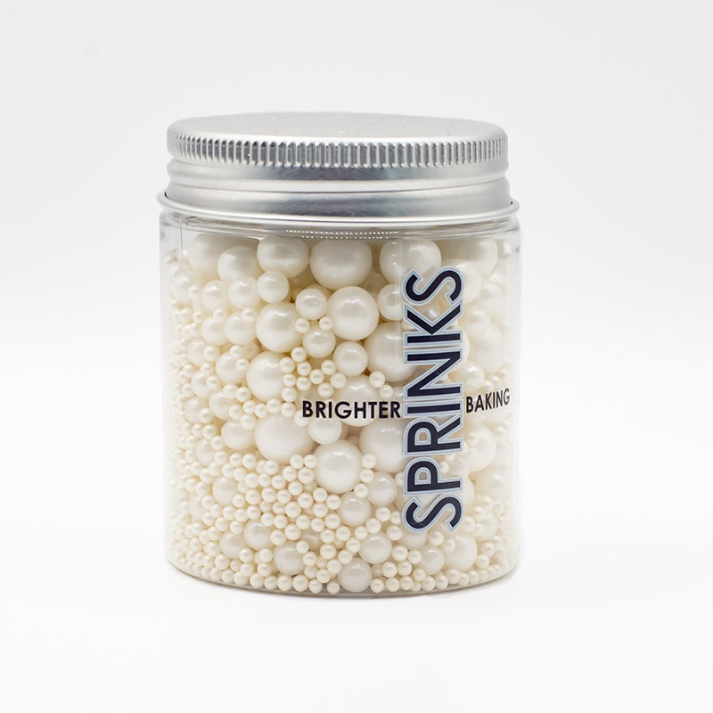 PEARL WHITE BUBBLE BUBBLE (75g) Sprinkles image 0