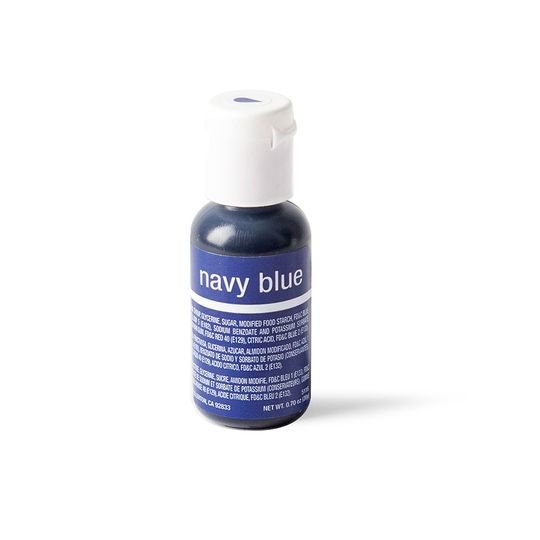 Chefmaster Liqua-Gel Navy Blue 0.7oz/20ml image 0