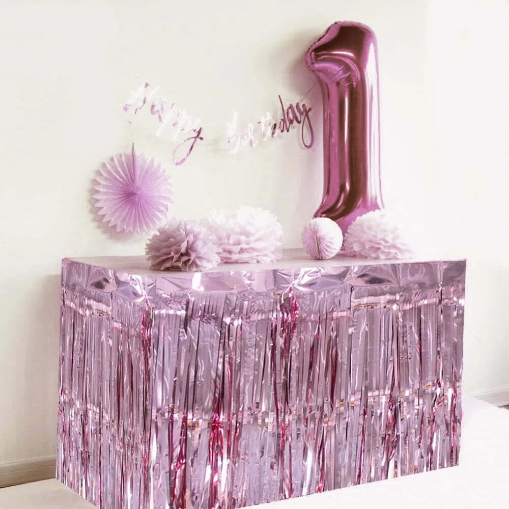 Table Skirt - Light Pink image 0