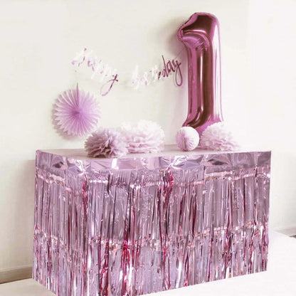 Table Skirt - Light Pink image 0