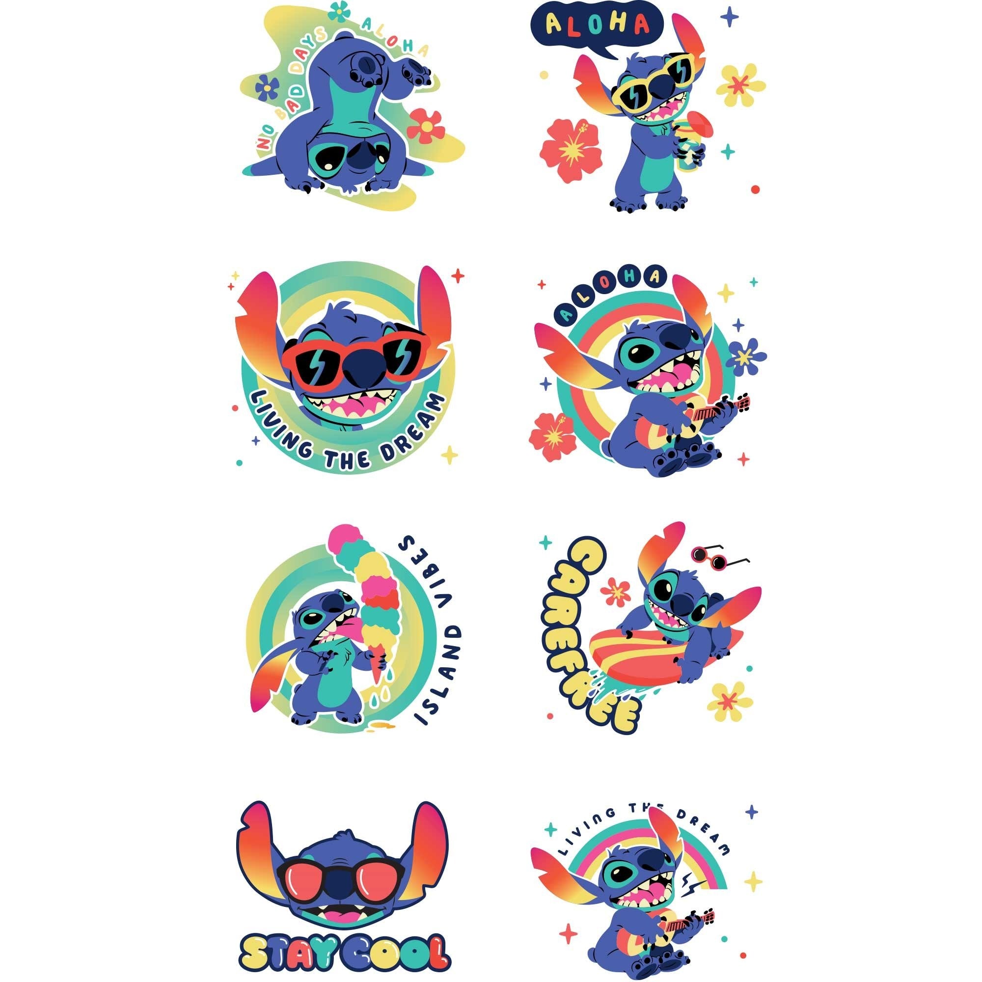 8 Lilo &amp; Stitch Tattoo Favours image 0