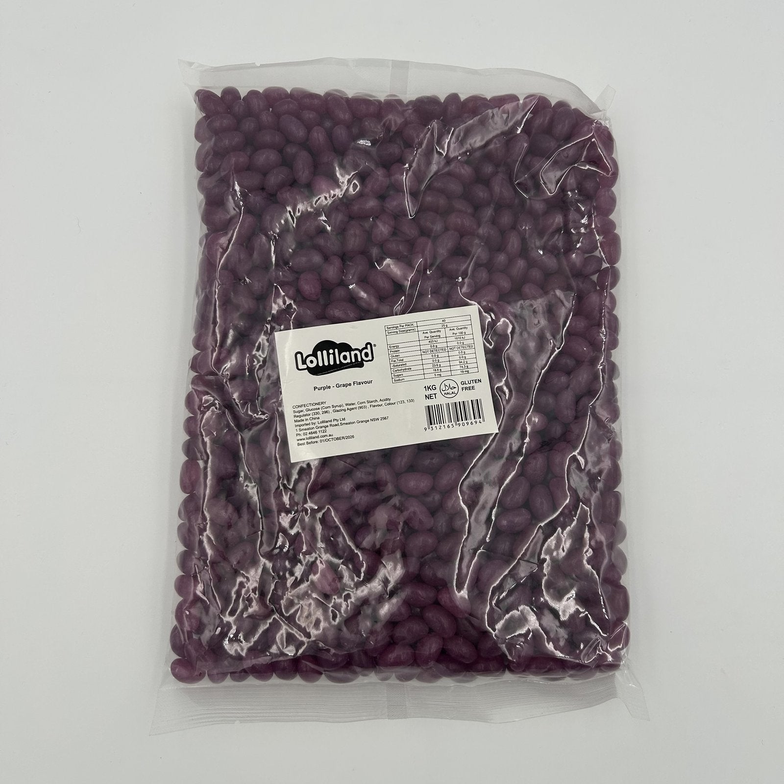 Purple Jellybeans 1kg image 0