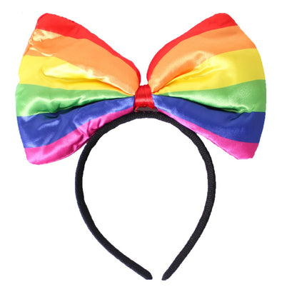 Bow Headband (Rainbow) image 0