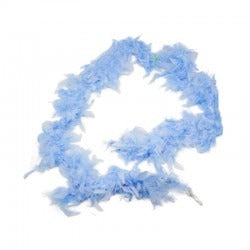 Feather Boa Baby Blue 2m image 0