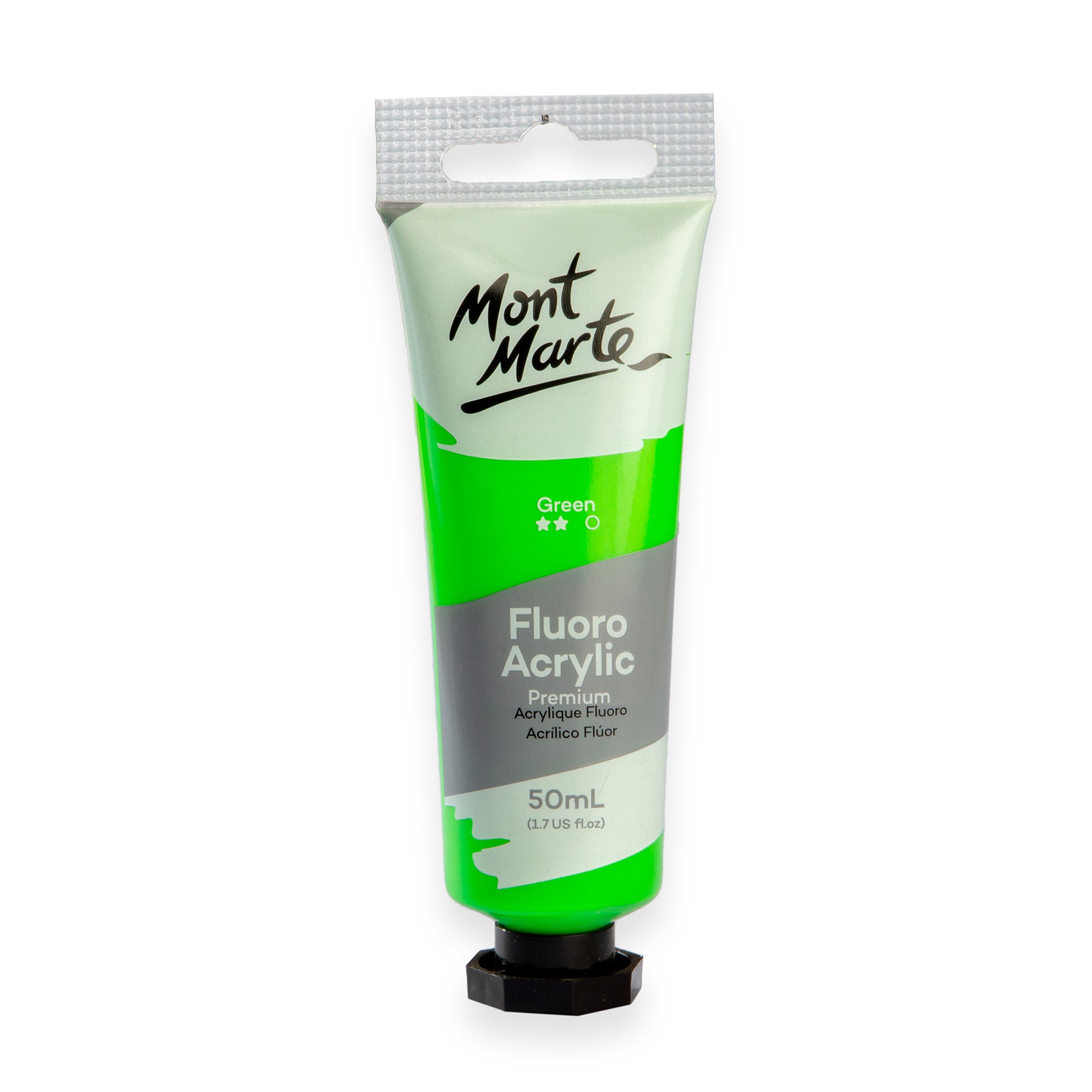 Fluoro Acrylic Paint 50ml - Green image 0